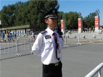 2017沈陽(yáng)馬拉松安?，F(xiàn)場(chǎng)